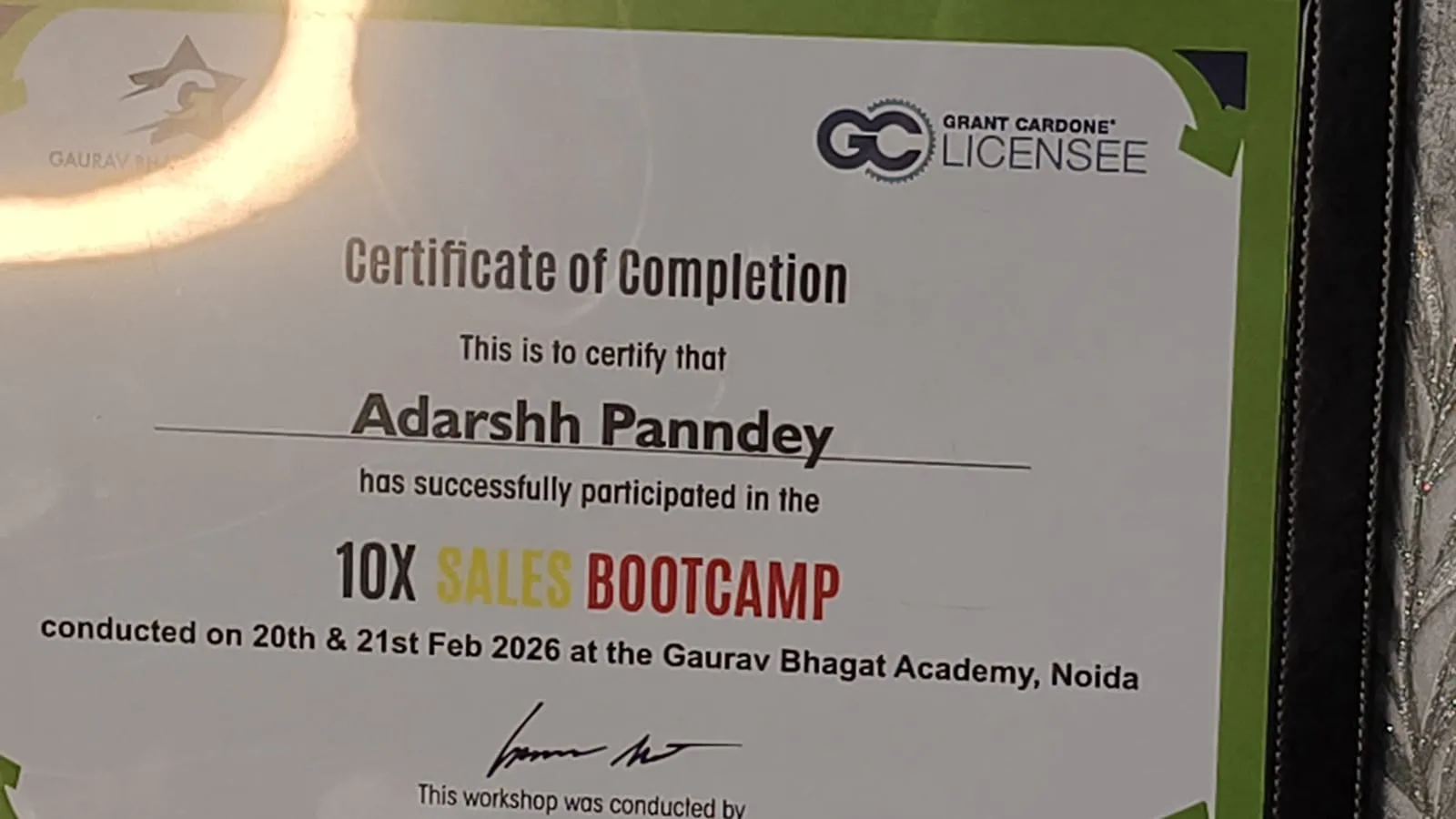 10X Sales Bootcamp, 2026