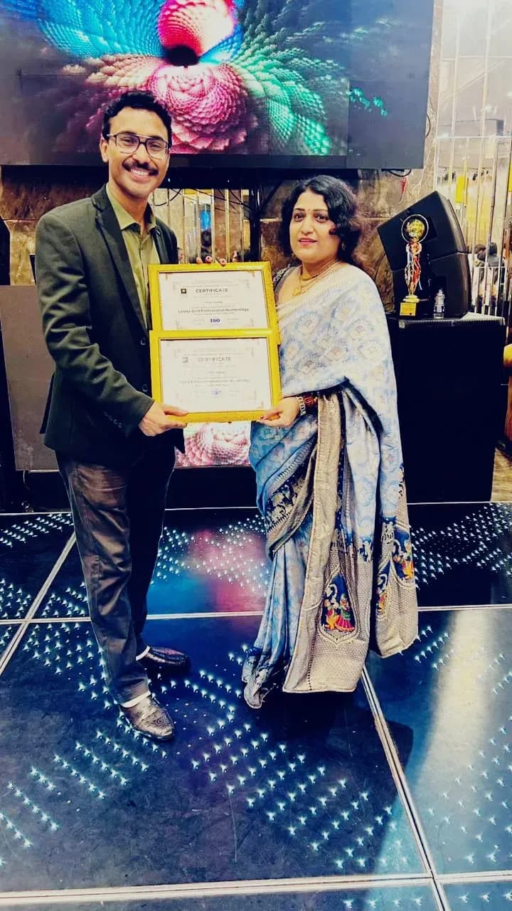 Certificates photograph of Adarshh Panndey