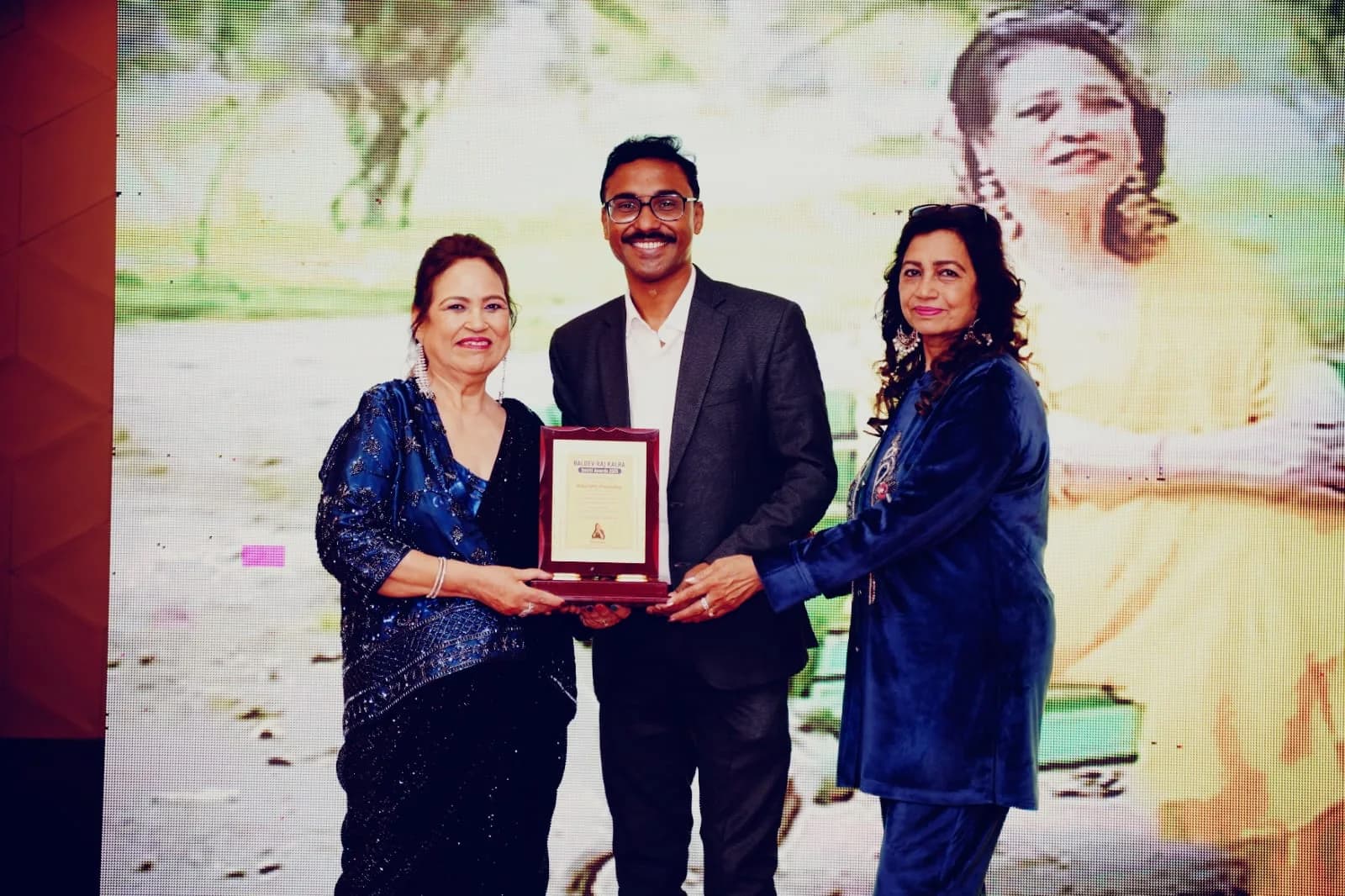 With students photograph of Adarshh Panndey