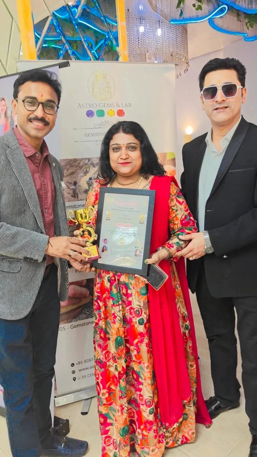 With students photograph of Adarshh Panndey