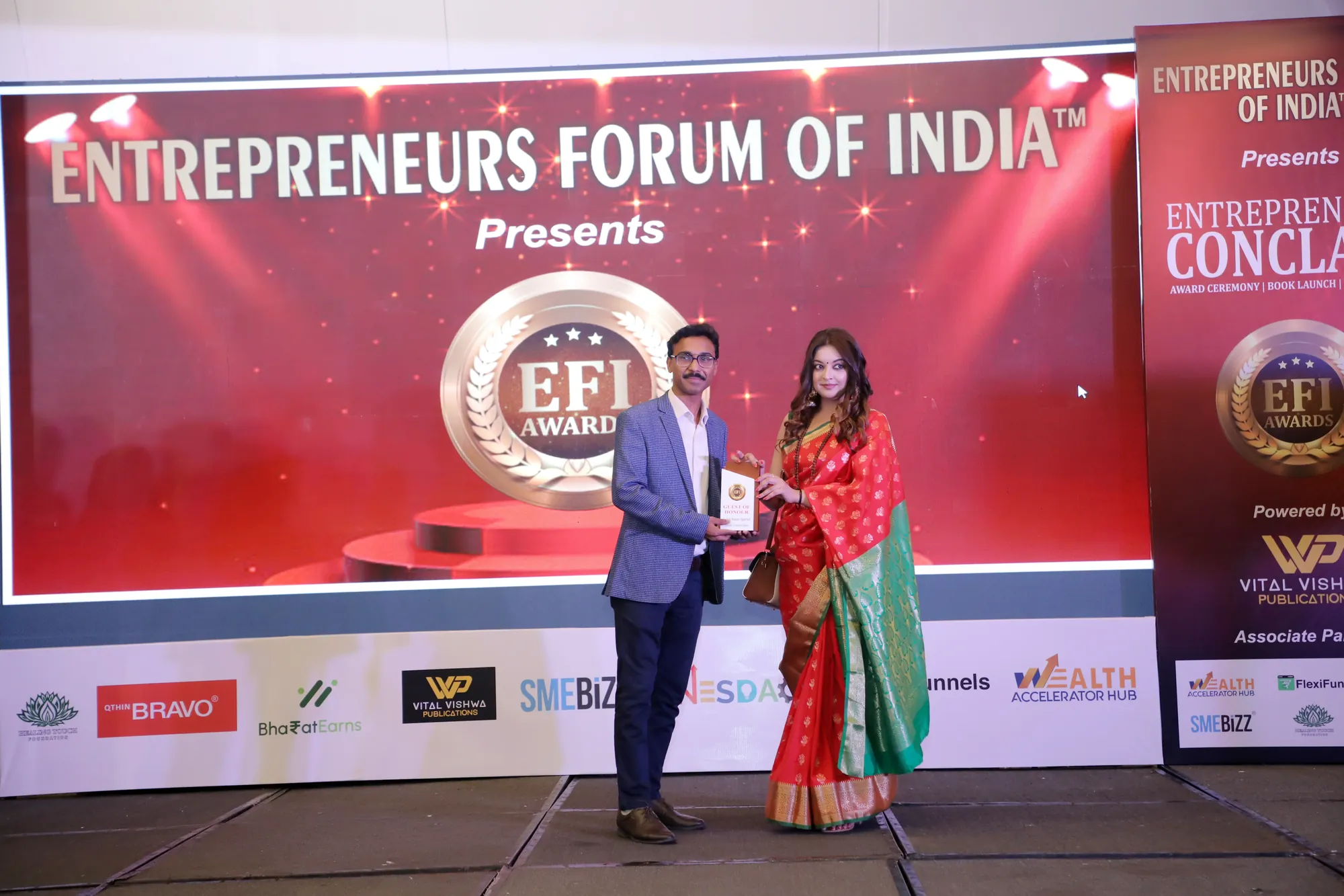 Awards photograph of Adarshh Panndey