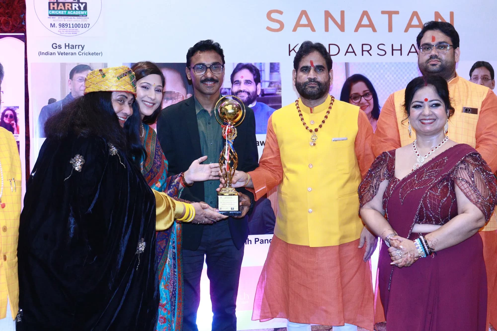 Awards photograph of Adarshh Panndey